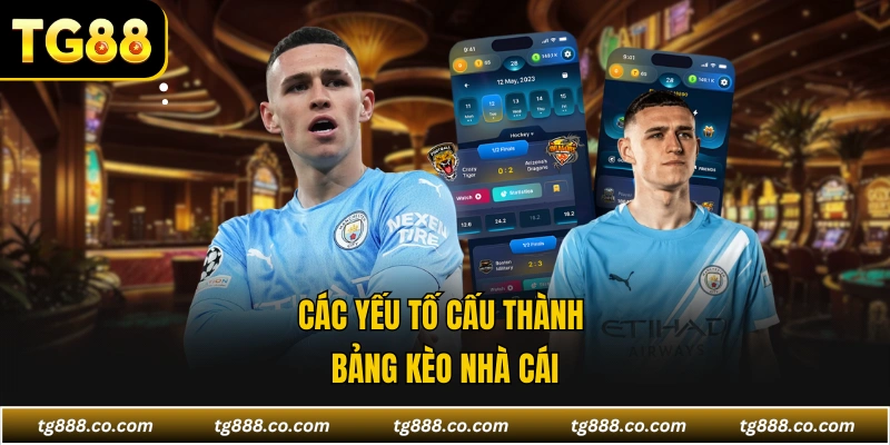 Các yếu tố cấu thành bảng kèo nhà cái